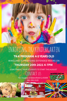 Enroll your TK/K Student NOW!