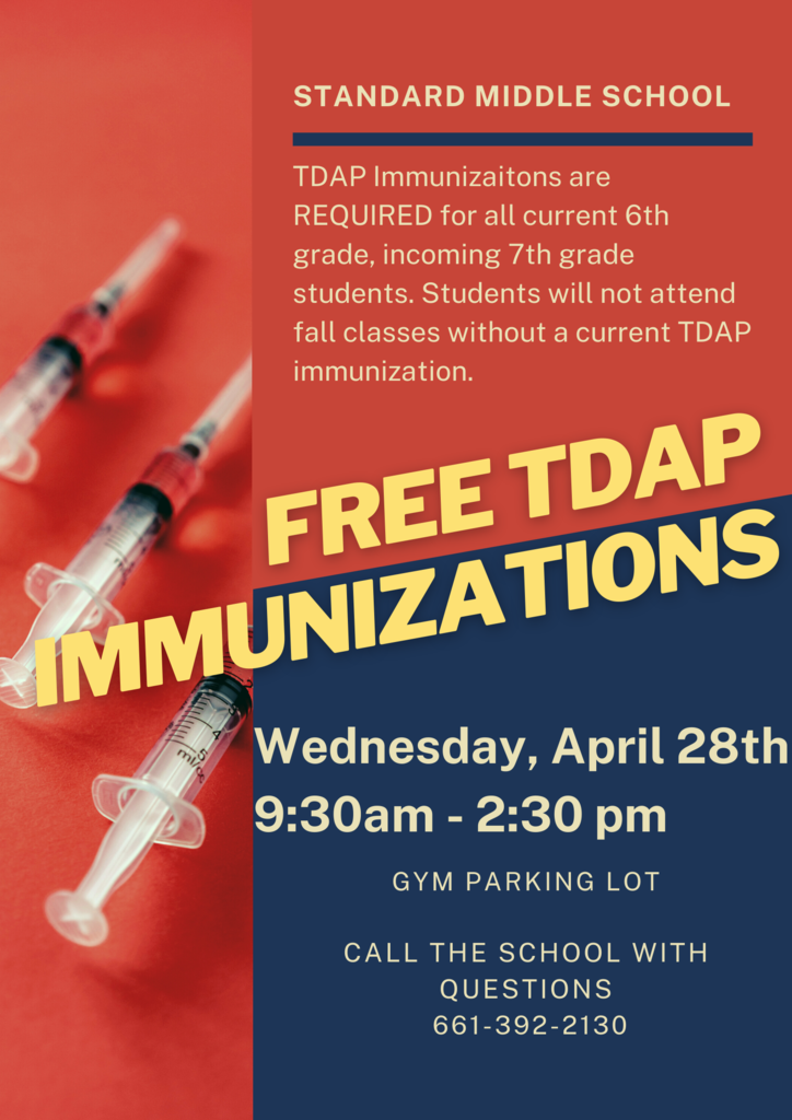 Free TDAP 4-28-21